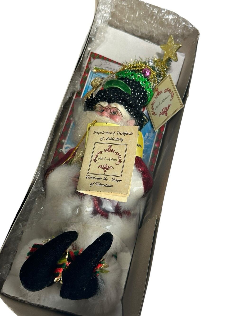 Rare Mark Roberts Bah Humbug Fairy Small #457/2500 Christmas Santa